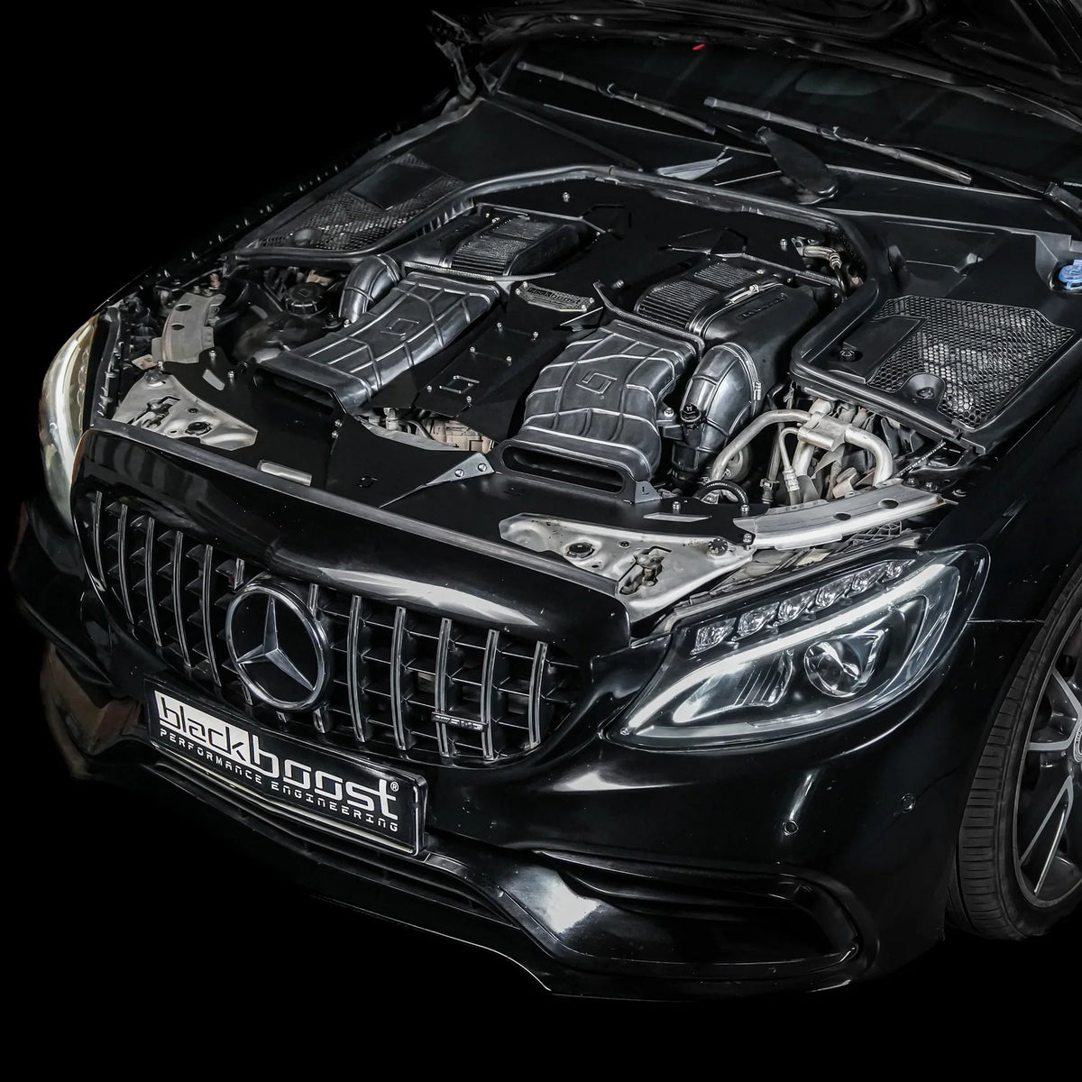 BlackBoost Mercedes C450 (205) M276 3.0L V6 Twin-Turbo Cold Air Intake System