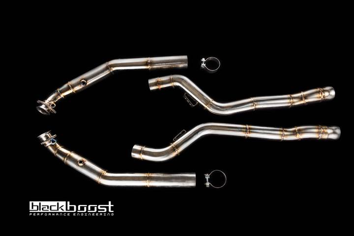 BlackBoost Mercedes CLS AMG (218)/ E63 AMG (212) AMG 5.5L V8 Biturbo M157 Oversized Catless Downpipes
