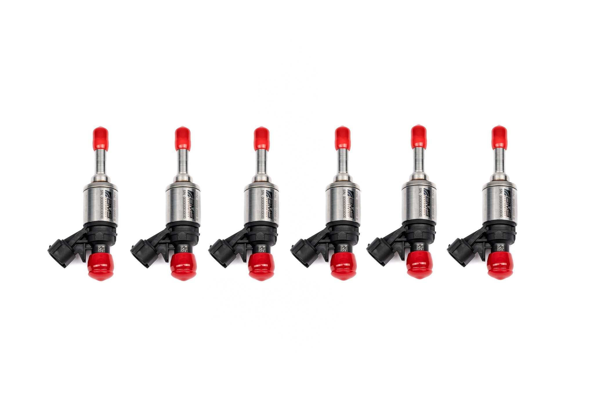 AMS Red Alpha VR30DDTT Stage 3 Direct Injectors | 2023+ Nissan Z & 2017-2024 Infiniti Q50 / Q60 VR30DDTT (ALP.28.07.0014-1).