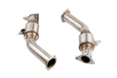 AMS Street Lower High Flow Cats | 2023+ Nissan Z & 2016-2024 Infiniti Q50 / Q60 VR30DDTT (AMS.53.05.0001-2).