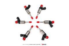 AMS Red Alpha VR30DDTT Stage 3 Direct Injectors | 2023+ Nissan Z & 2017-2024 Infiniti Q50 / Q60 VR30DDTT (ALP.28.07.0014-1).