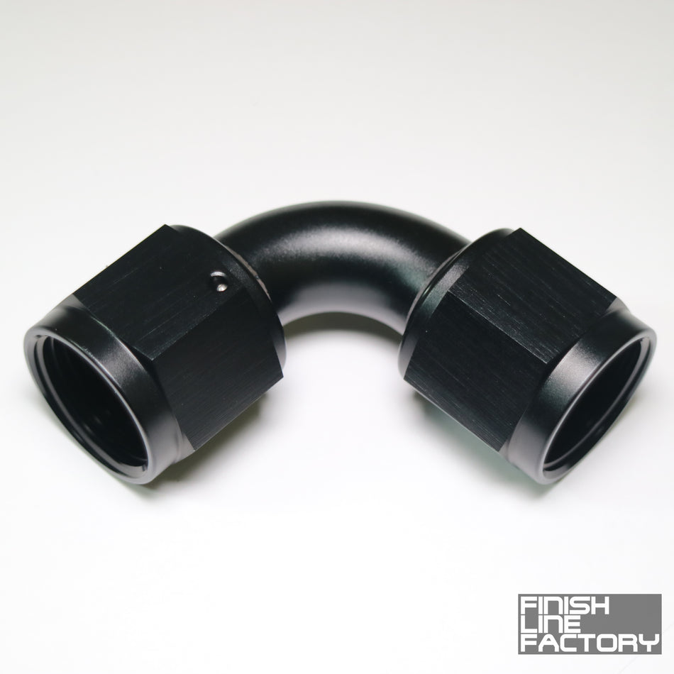 FLF AN to AN Swivel Coupler - 90 Degree