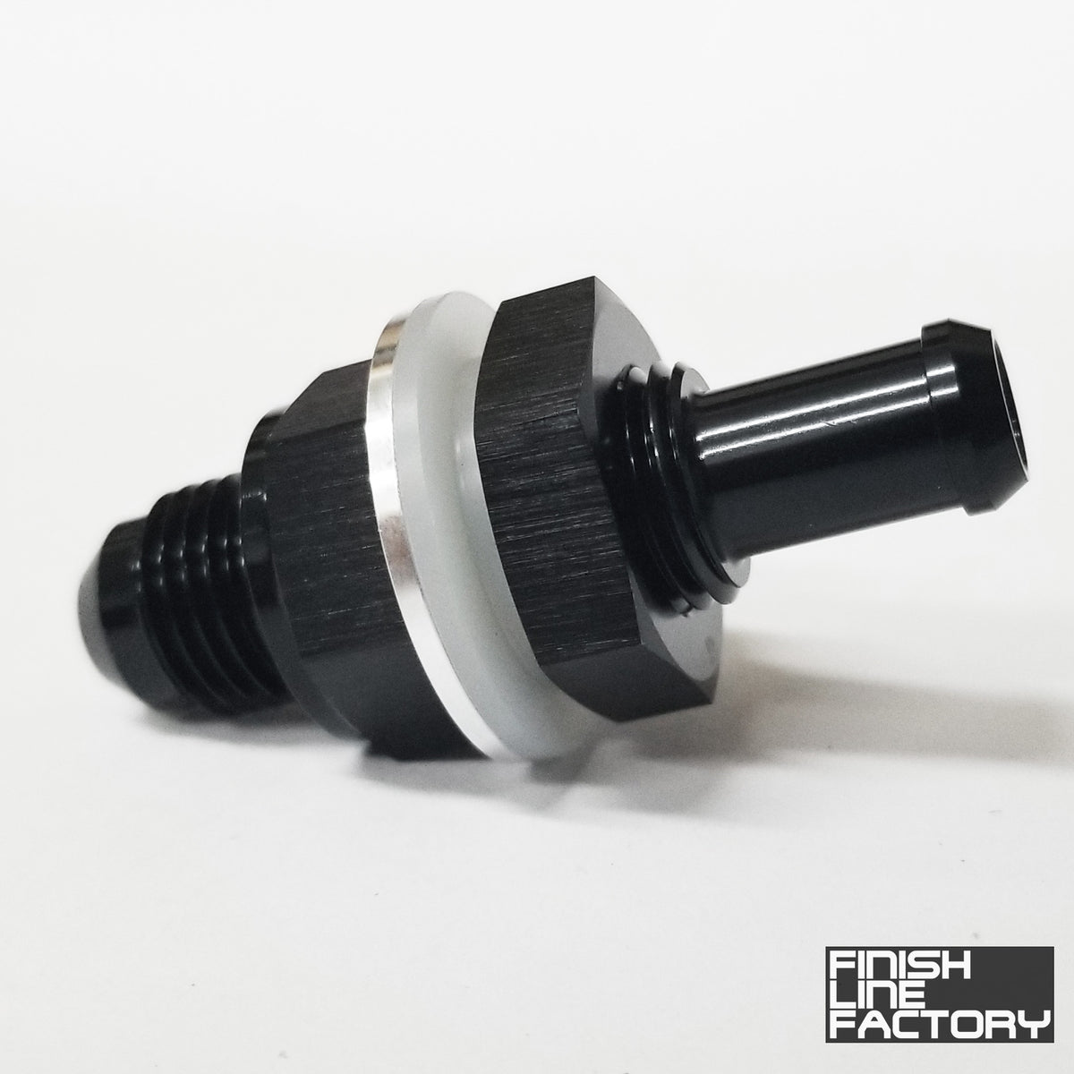 FLF AN to Barb Fuel Cell Bulkhead