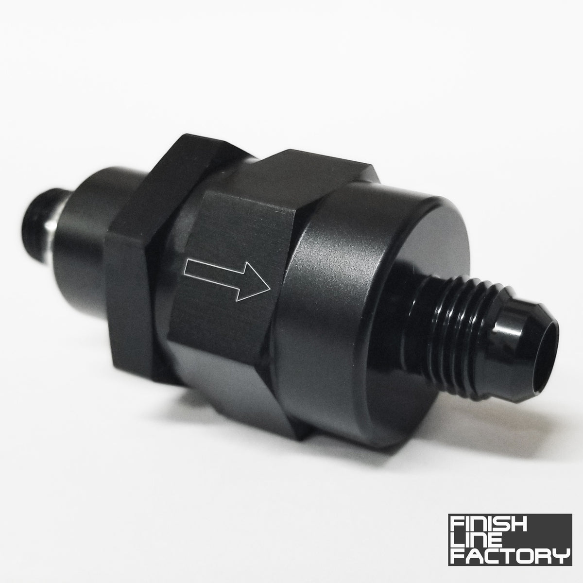 FLF AN to Metric Check Valve (For EFI Fuel Pumps)