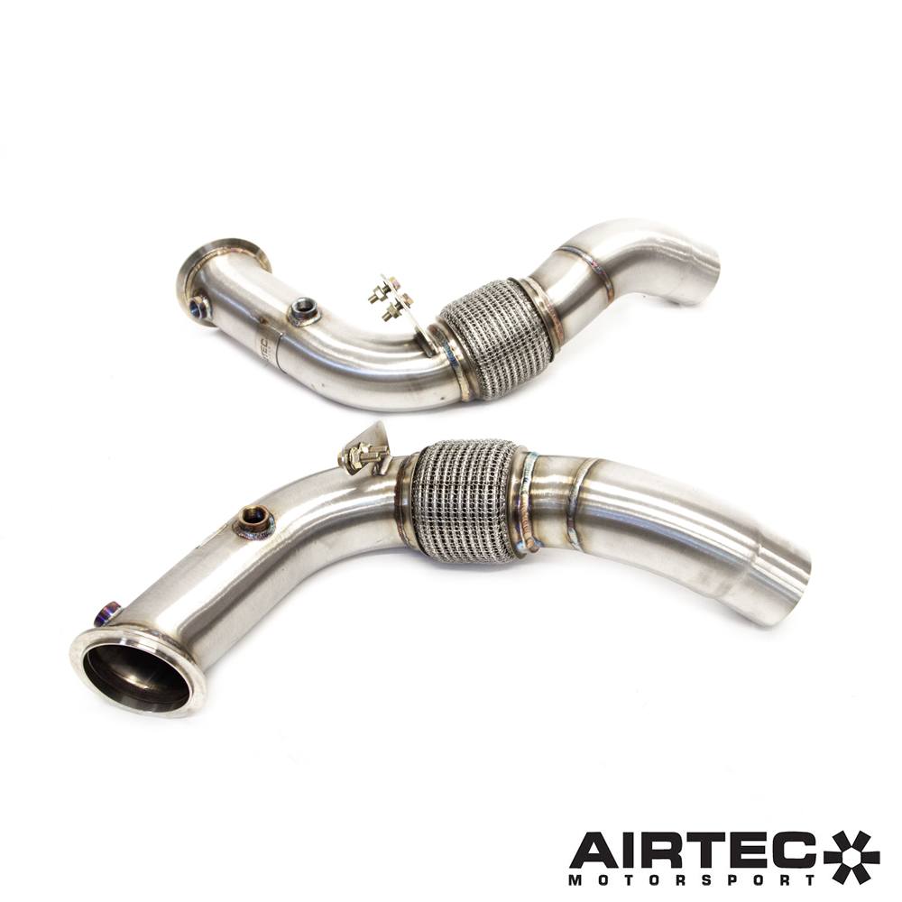 AIRTEC Motorsport De-Cat Downpipe for BMW S63 engine (M5/M6).