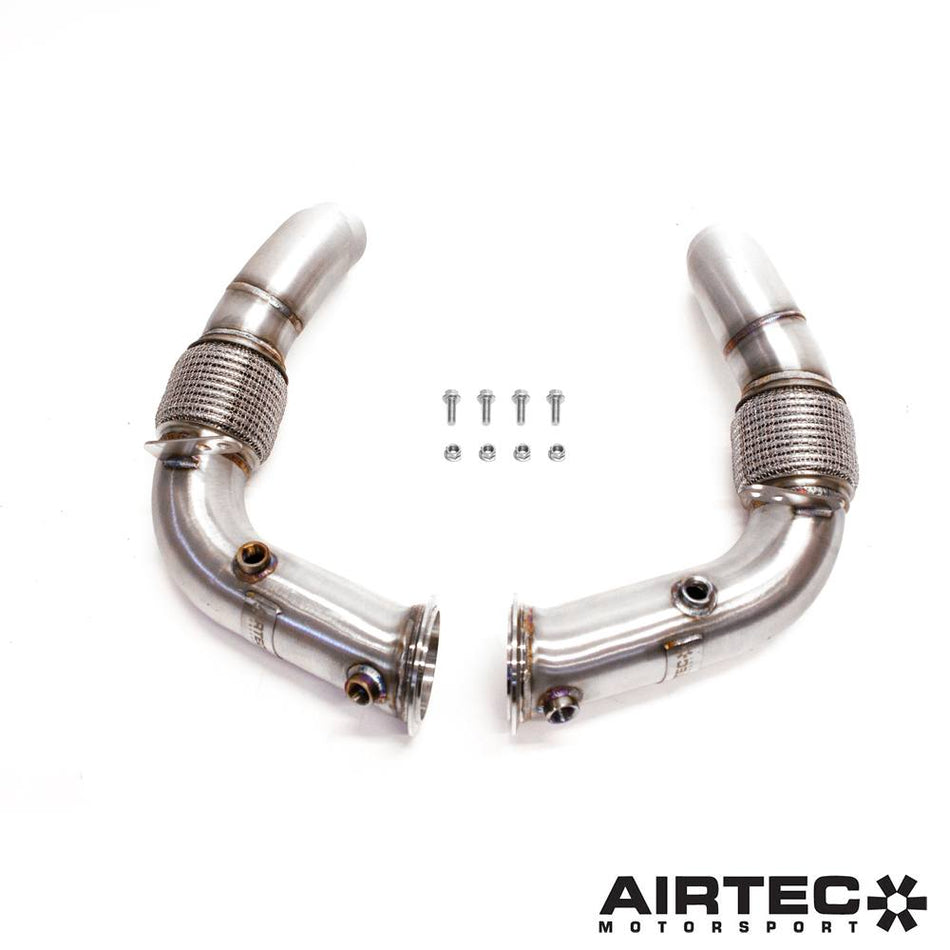 AIRTEC Motorsport De-Cat Downpipe for BMW S63 engine (M5/M6).