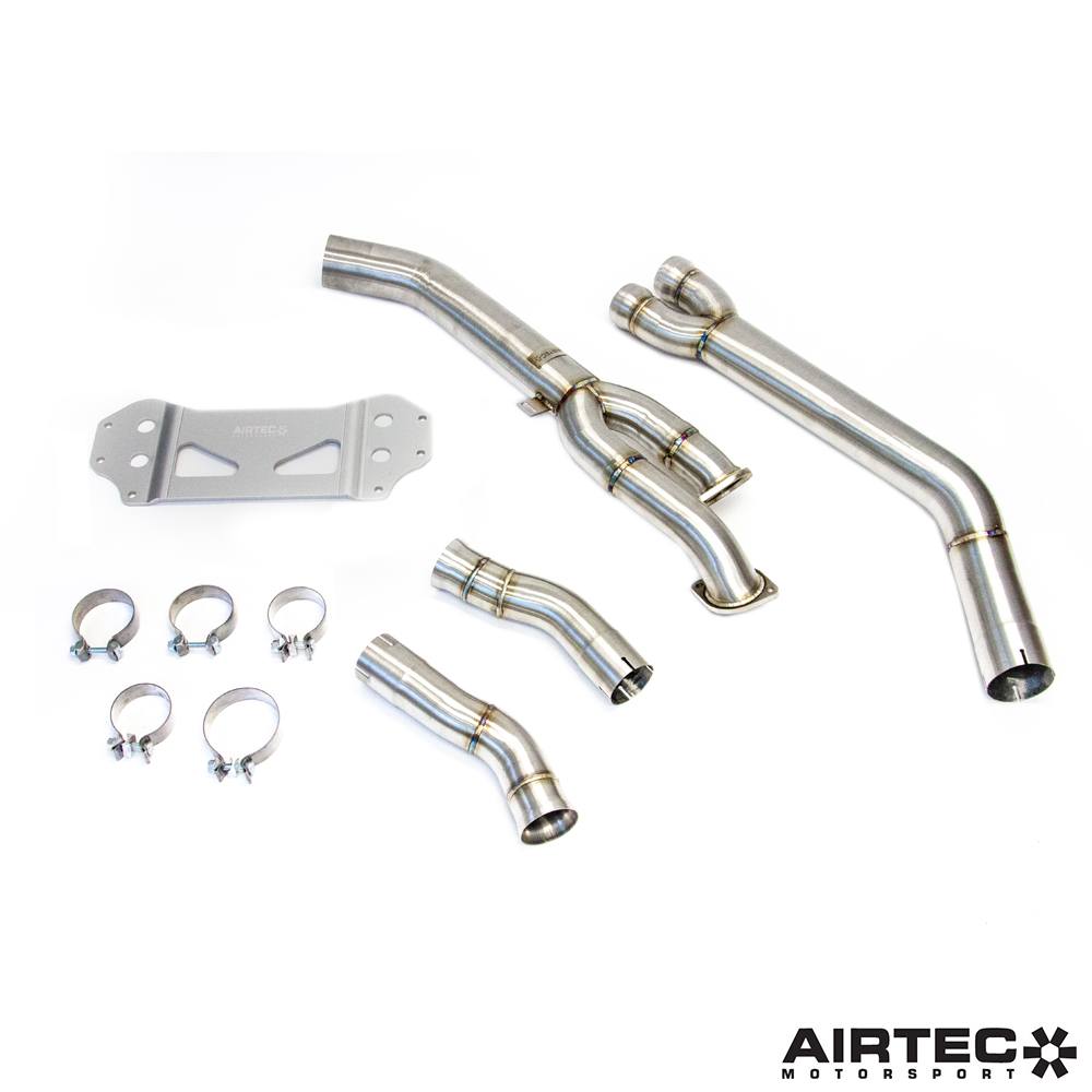 AIRTEC Motorsport 3.5”  Secondary Cat Bypass for BMW G80 M3 and G82 M4.