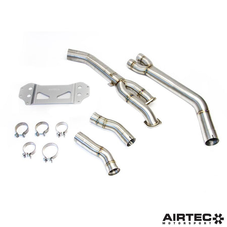 AIRTEC Motorsport 3.5”  Secondary Cat Bypass for BMW G80 M3 and G82 M4.