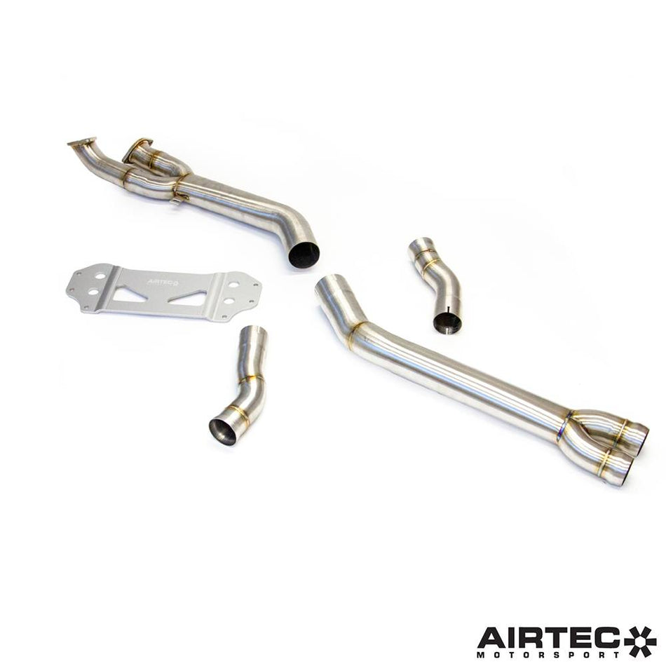 AIRTEC Motorsport 3.5”  Secondary Cat Bypass for BMW G80 M3 and G82 M4.