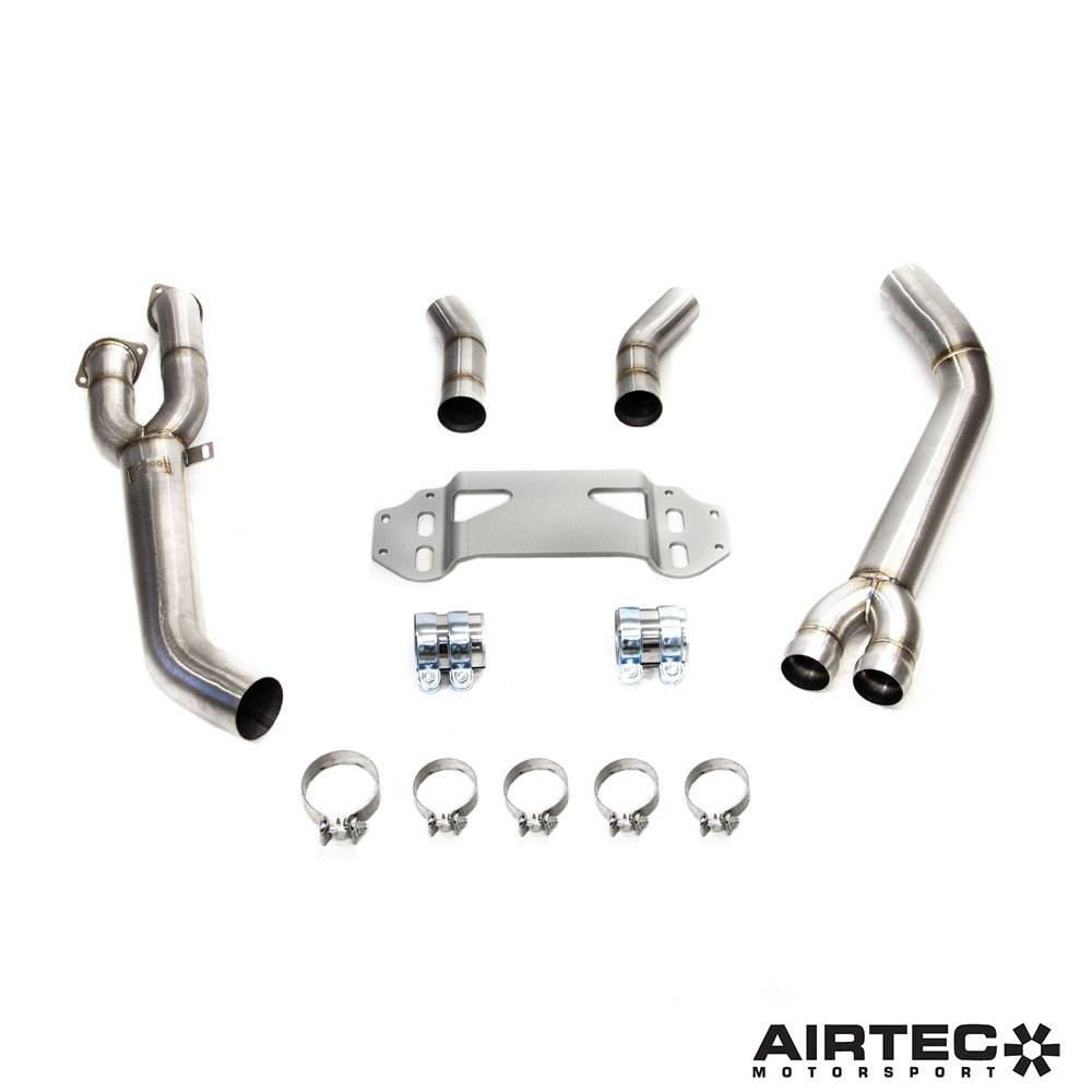 AIRTEC Motorsport 3.5”  Secondary Cat Bypass for BMW G87 M2.