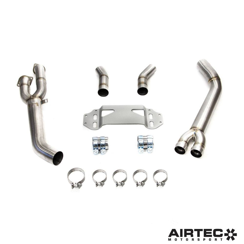 AIRTEC Motorsport 3.5”  Secondary Cat Bypass for BMW G87 M2.
