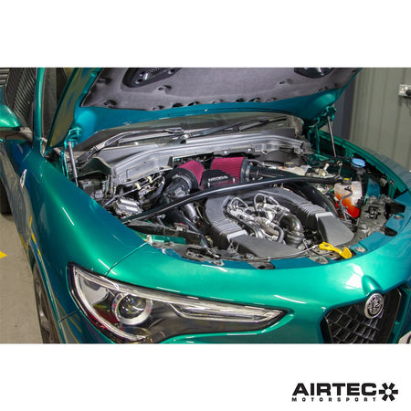 AIRTEC Motorsport Induction Kit for Alfa Romeo Stelvio Quadrifoglio 2.9 V6.