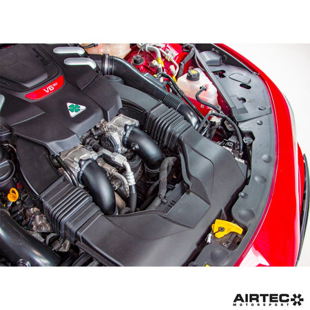 AIRTEC Motorsport Inlet Elbows for Alfa Romeo Giulia.