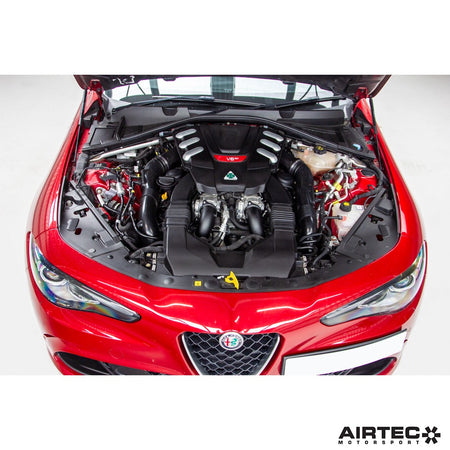 AIRTEC Motorsport Inlet Elbows for Alfa Romeo Giulia.