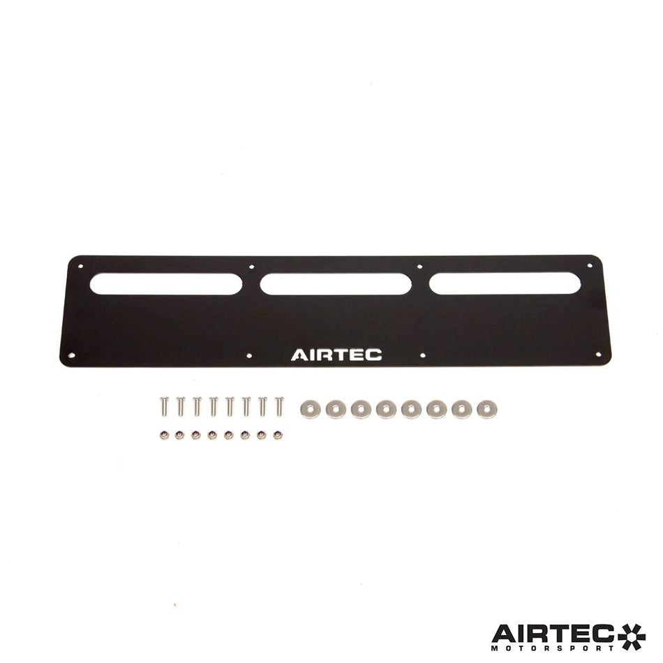 AIRTEC Motorsport Number Plate Air Vent Panel for Ford Fiesta Mk6.