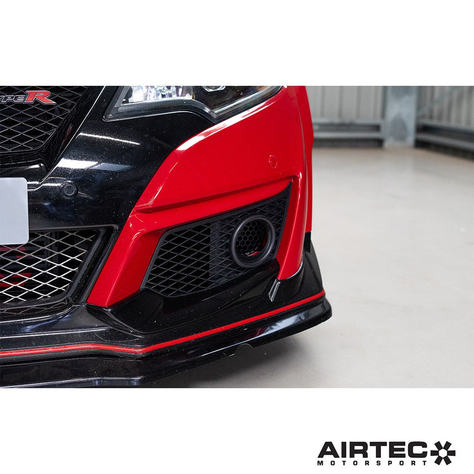 AIRTEC Motorsport Replacement Fog Lamp Grilles for Honda Civic FK2 Type R.