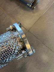 High Flow Catalytic Downpipes w/ heatsheild - Audi SQ8 RSQ8 4.0T.