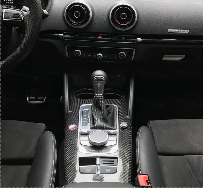 Carbon Fiber Interior Panel Full Complete Kit - Audi A3 8V S3 RS3 2014-2019