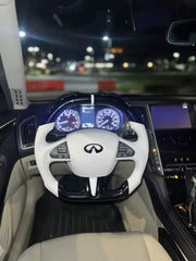 Infiniti Q60 Style - Full Custom Carbon Fiber Steering Wheel.