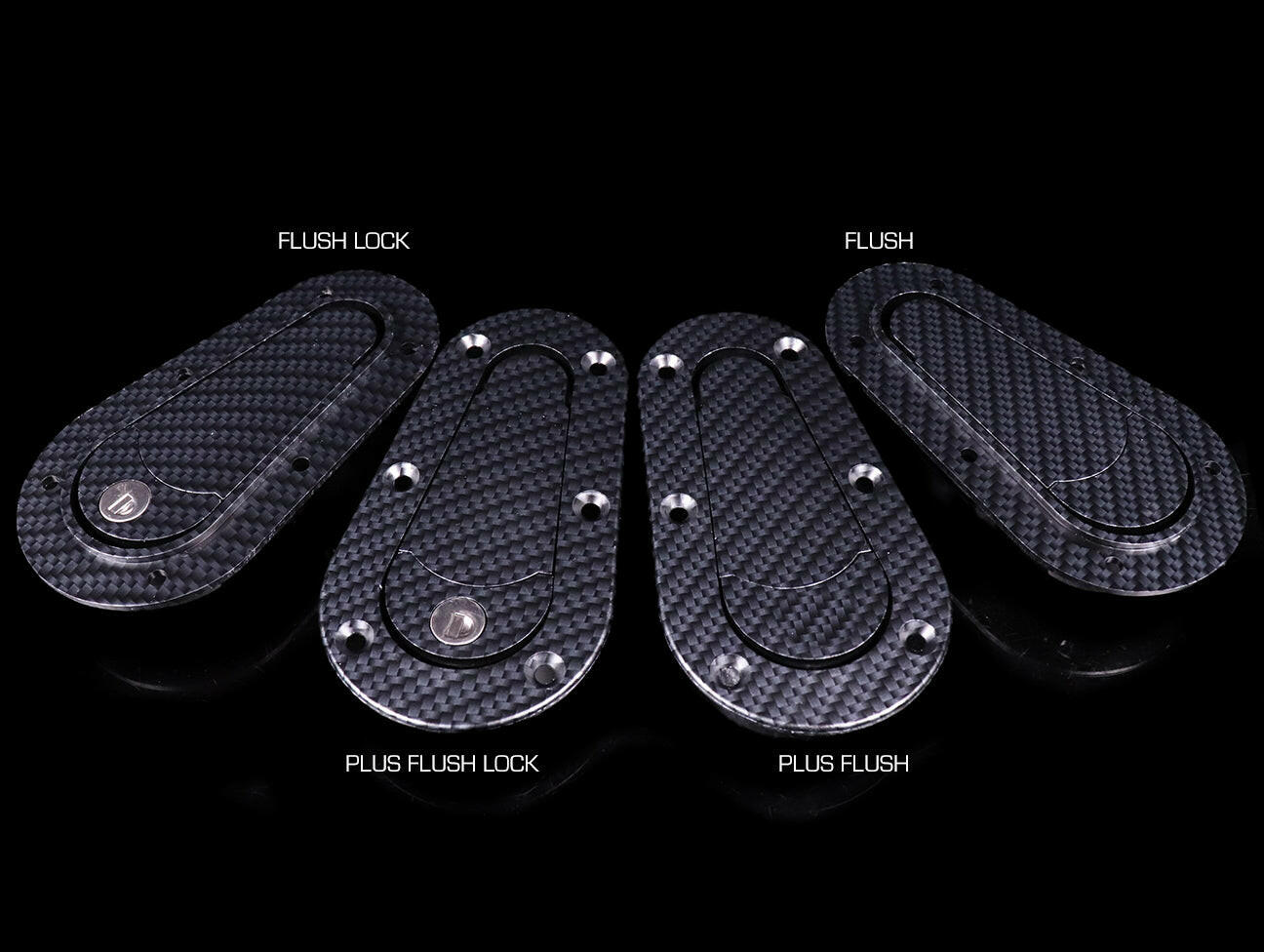 AeroCatch Carbon Look Hood Pins.