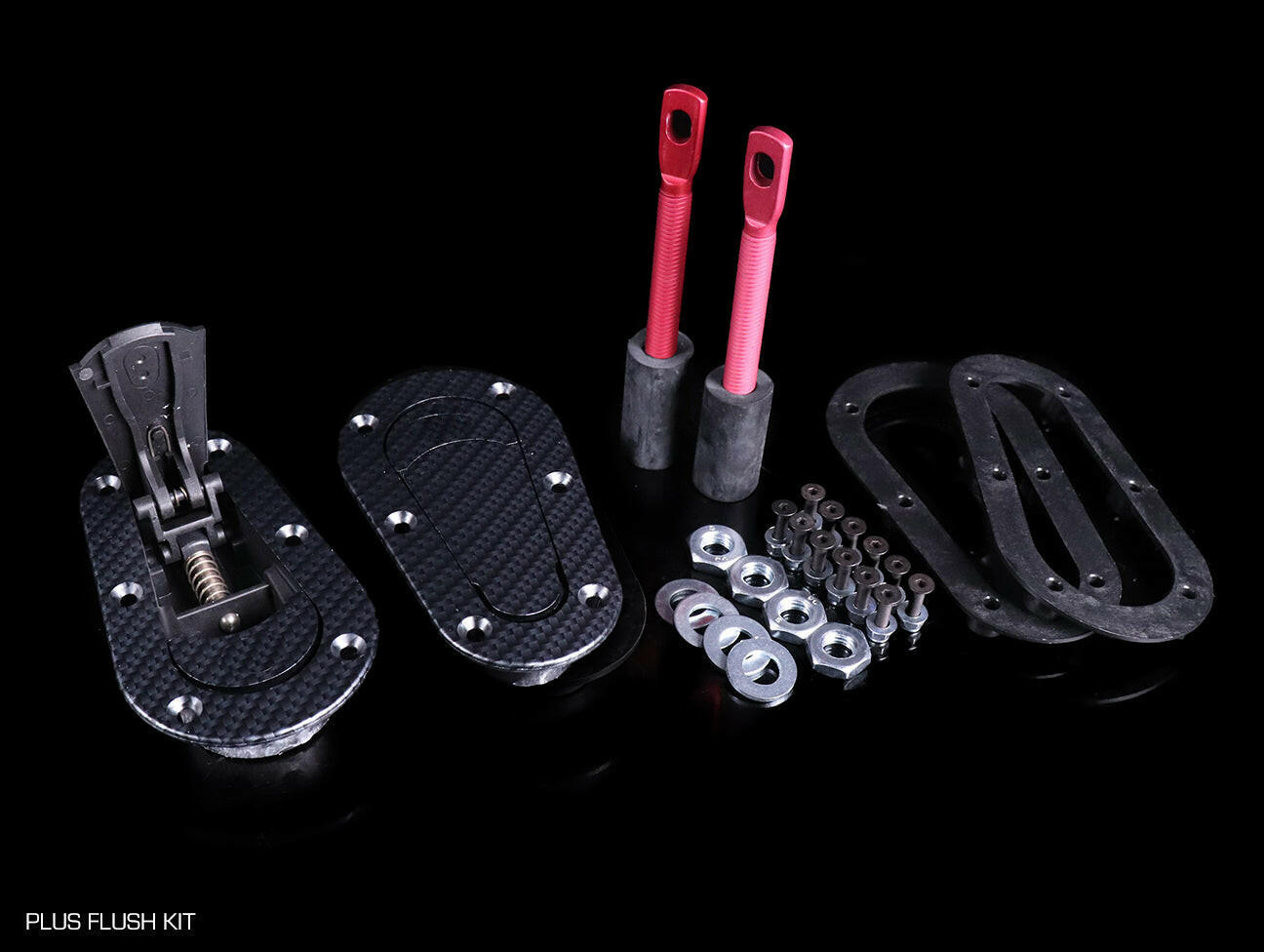 AeroCatch Carbon Look Hood Pins.