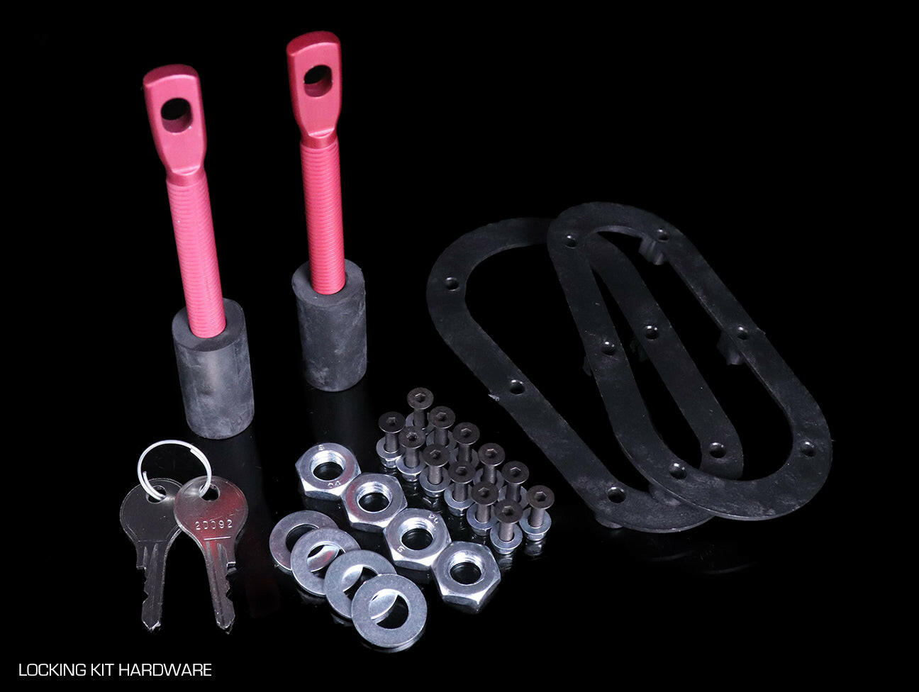 AeroCatch Carbon Look Hood Pins.