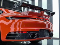 OEM style Dry Carbon Fiber Rear diffuser - Porsche 911 992 Carrera.