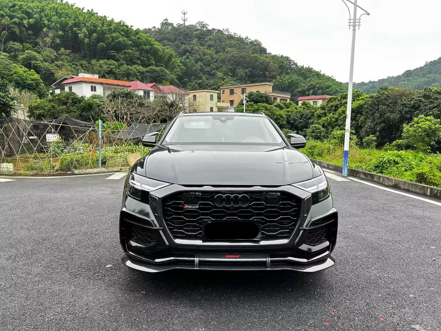 Carbon Fiber AB Aerodynamic Body Kit - Audi RSQ8.