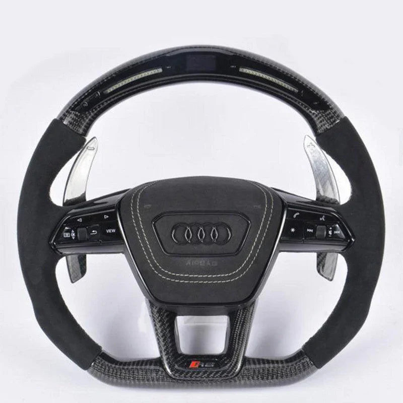 Audi RS6 / RS7 / RSQ8 Style - Full Custom Steering Wheel.