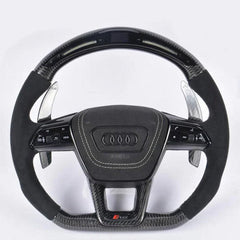 Audi RS6 / RS7 / RSQ8 Style - Full Custom Steering Wheel.