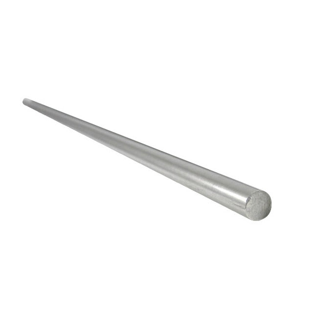 1/2" 304 Stainless Steel Round Bar - 3'