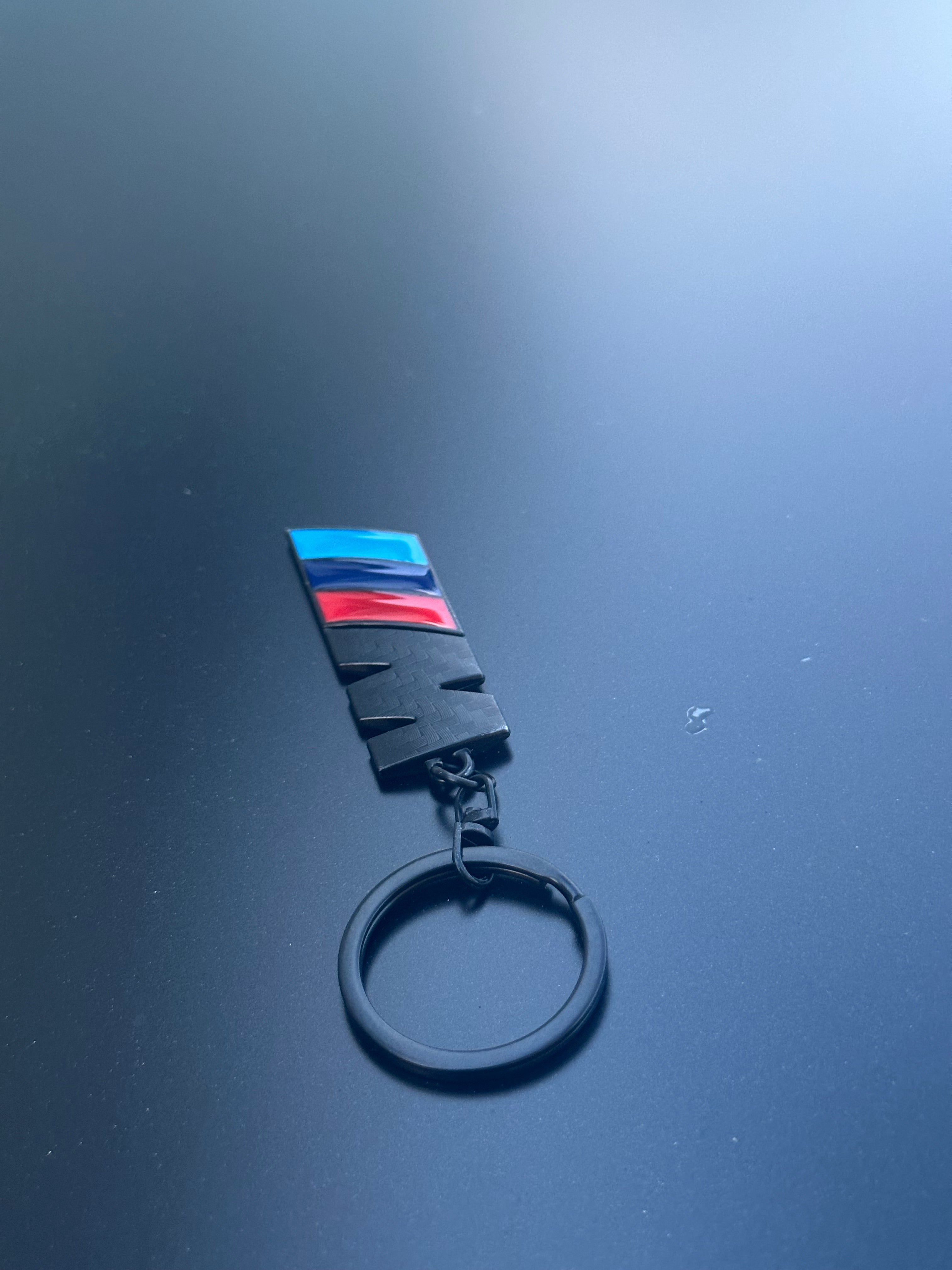 BMW M Emblem KeyChain KeyRing.