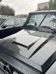 Carbon Fiber BRABUS Style Hood Bonnet Cover - Mercedes AMG G Wagon.