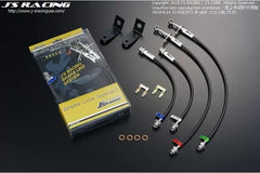 Js Racing Rear Drum Brake SUS Brake Line System Acura TSX 2004-2008.