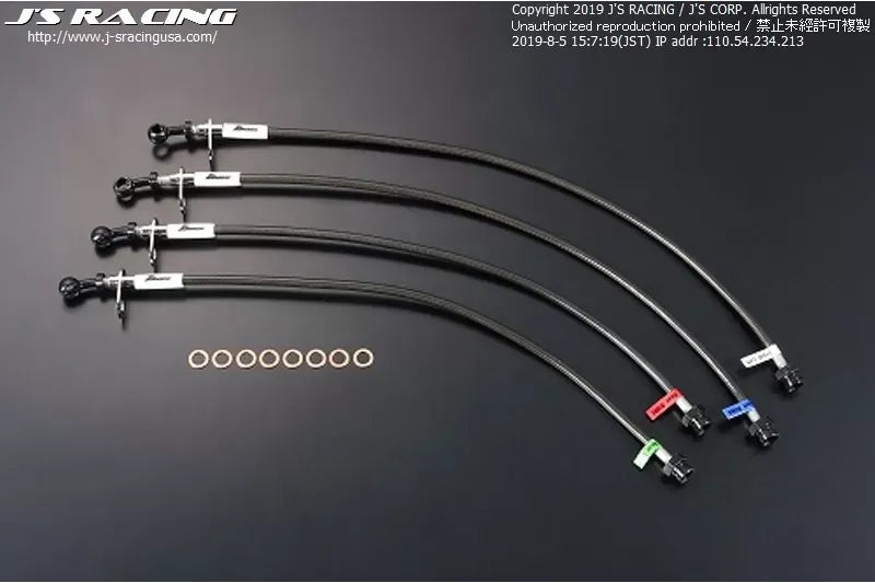 Js Racing Standard Brake Line System Acura TSX 2004-2008.