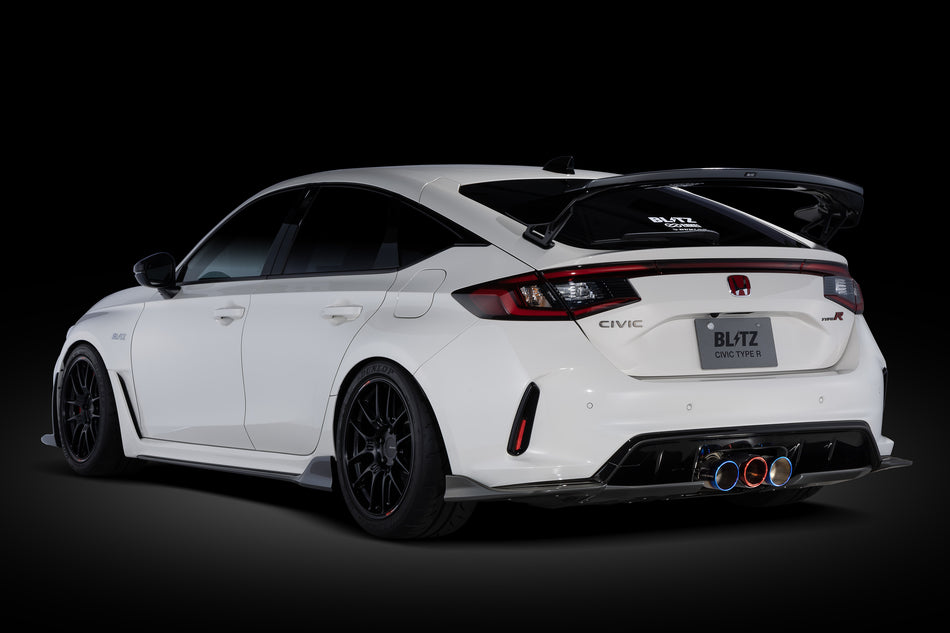 Blitz Nur-Spec Civic Type R FL5 Titanium Carbon Red Tips