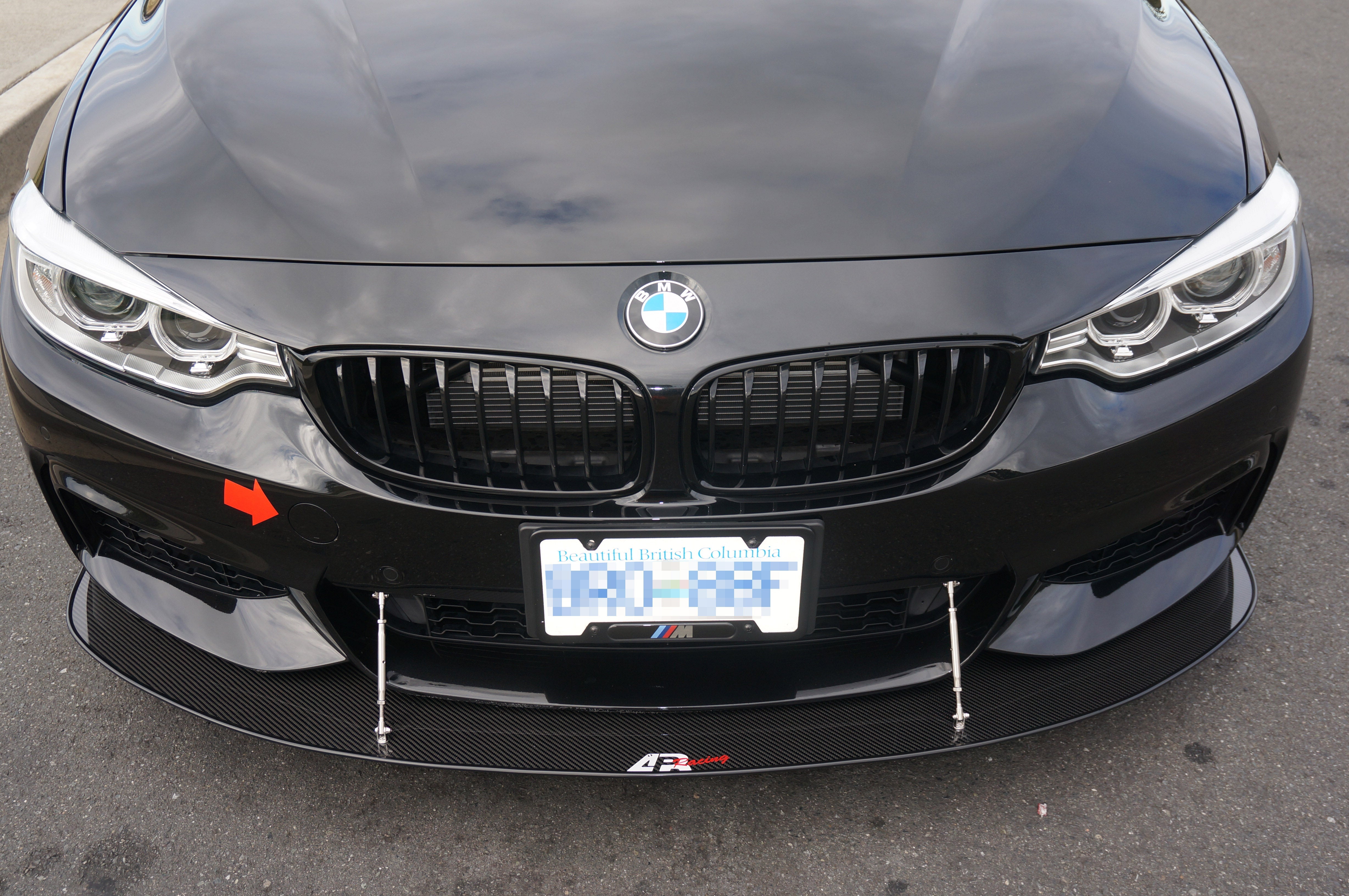 bmw-435i-stock-bumper-front-wind-splitter
