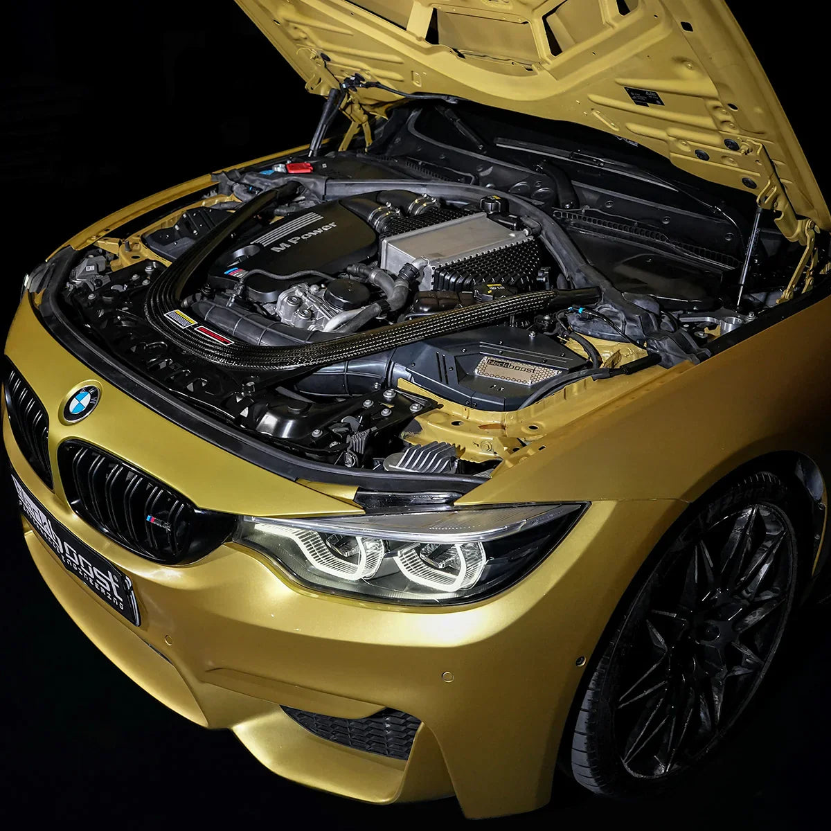 BlackBoost BMW M4 / M3 / M2 Competition (F82) S55 3.0L I6 Twin-Turbo Cold Air Intake System