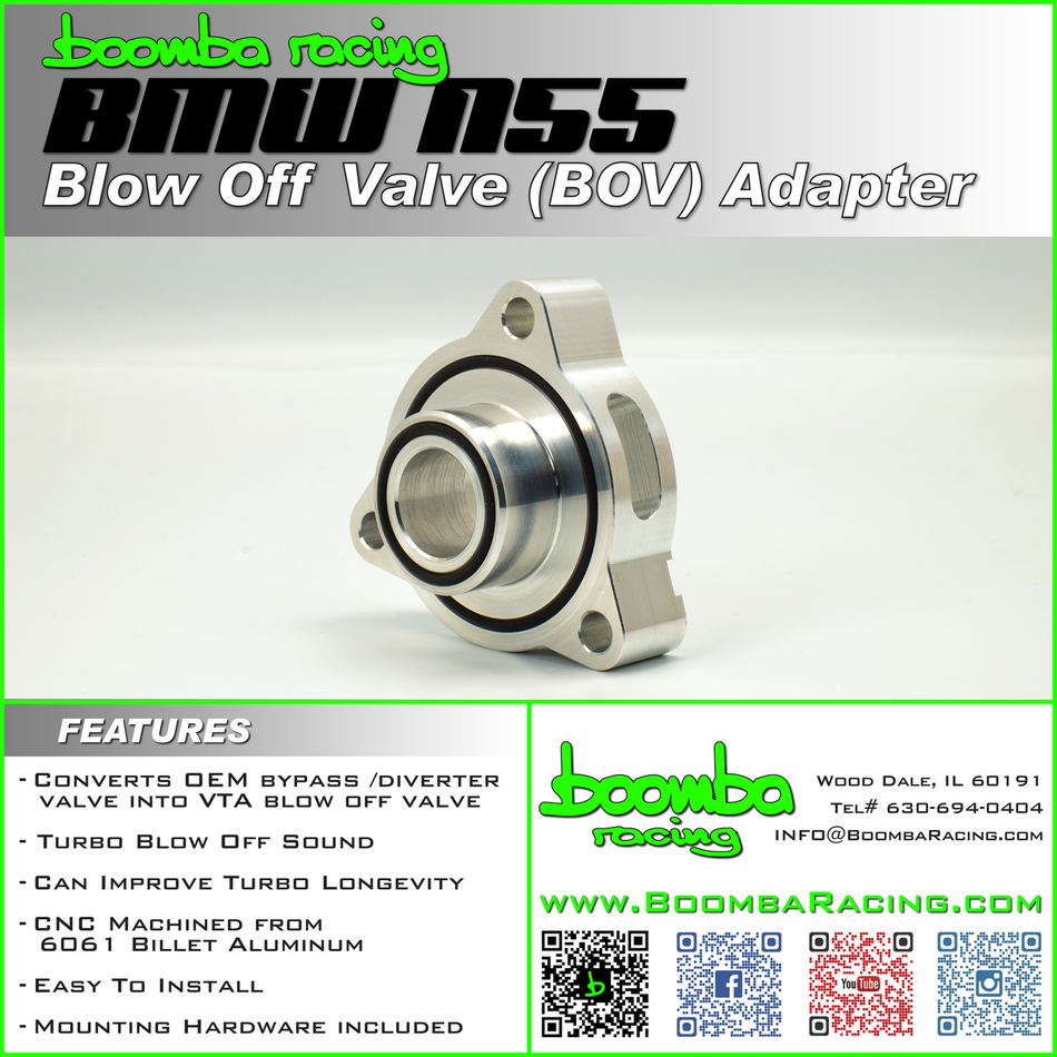 BMW N55 BLOW OFF VALVE (BOV) ADAPTER