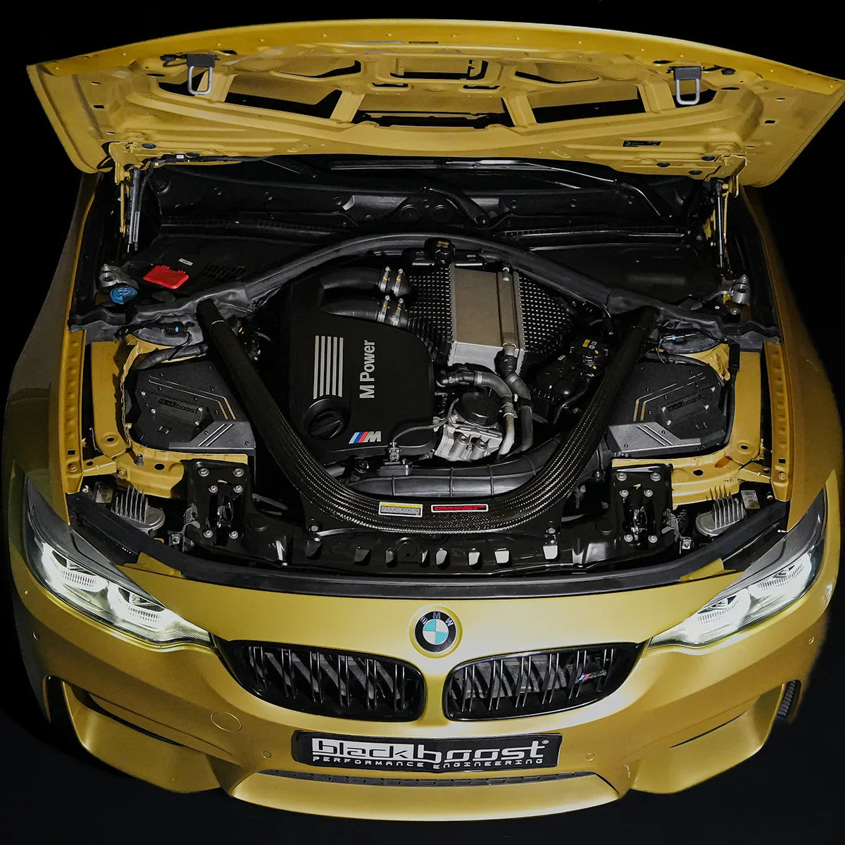 BlackBoost BMW M4 / M3 / M2 Competition (F82) S55 3.0L I6 Twin-Turbo Cold Air Intake System