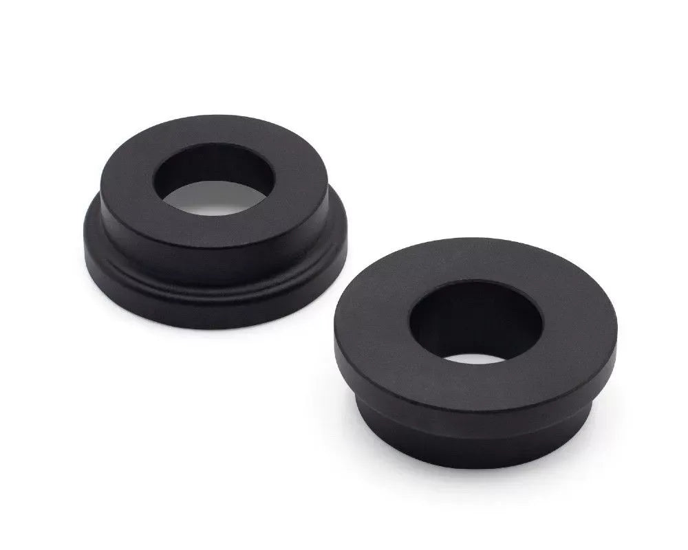 Blox Racing Black 2-Piece Billet Aluminum Solid Shifter Bushing Honda | Acura B-Series Transmissions 1988-2001.