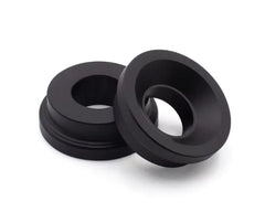Blox Racing Black 2-Piece Billet Aluminum Solid Shifter Bushing Honda | Acura B-Series Transmissions 1988-2001.