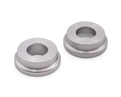 Blox Racing Silver 2-Piece Billet Aluminum Solid Shifter Bushing Honda | Acura B-Series Transmissions 1988-2001.