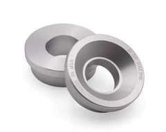 Blox Racing Silver 2-Piece Billet Aluminum Solid Shifter Bushing Honda | Acura B-Series Transmissions 1988-2001.