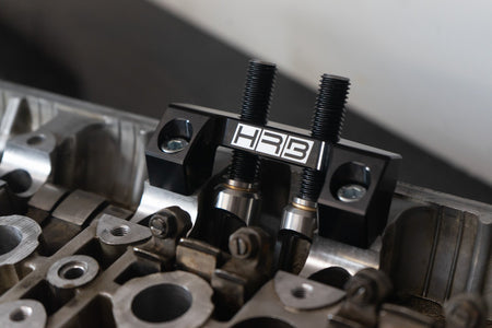 HRB Honda B Series In car valve spring tool - on cylinder head