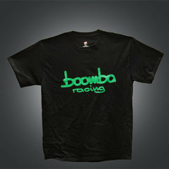 Boomba Racing T-shirt Green Logo.
