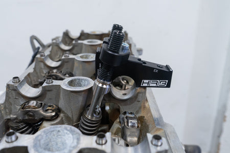 HRB Ford Barra In car valve spring tool - on cylinder head