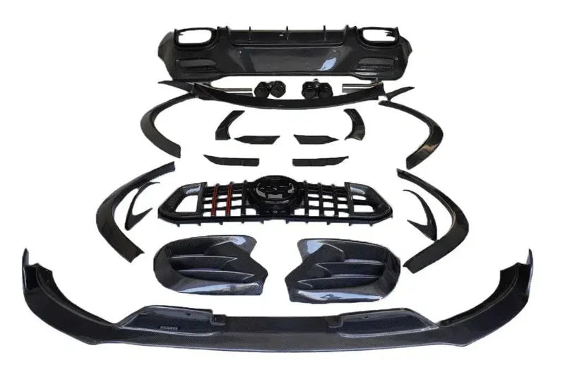 Brabus Style Carbon Fiber Aerodynamic Body Kit - Mercedes Benz C167 GLE63s/GLE53/GLE350/GLE450/GLE580 AMG.