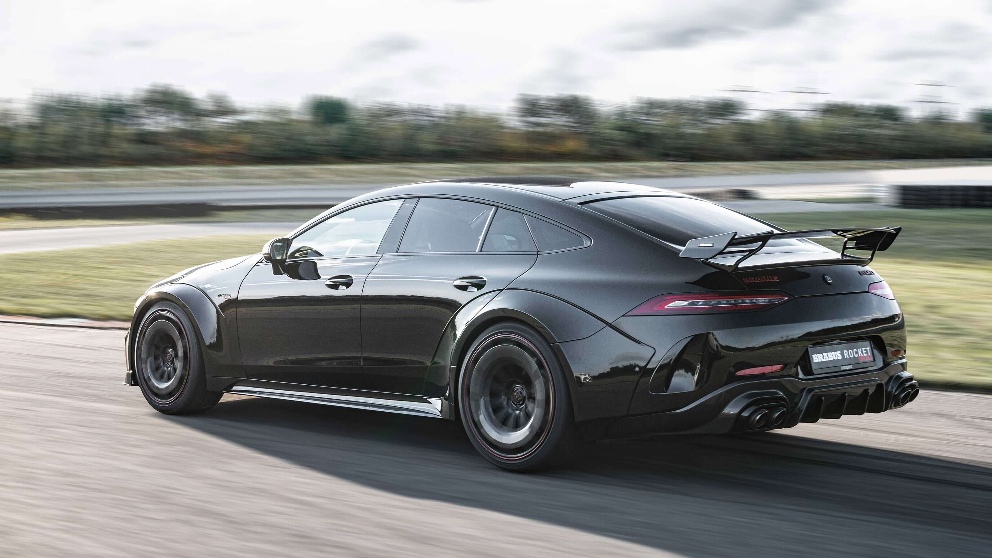 Carbon Fiber B Style Rear Spoiler Wing - Mercedes Benz AMG GT50 GT53 GT63.