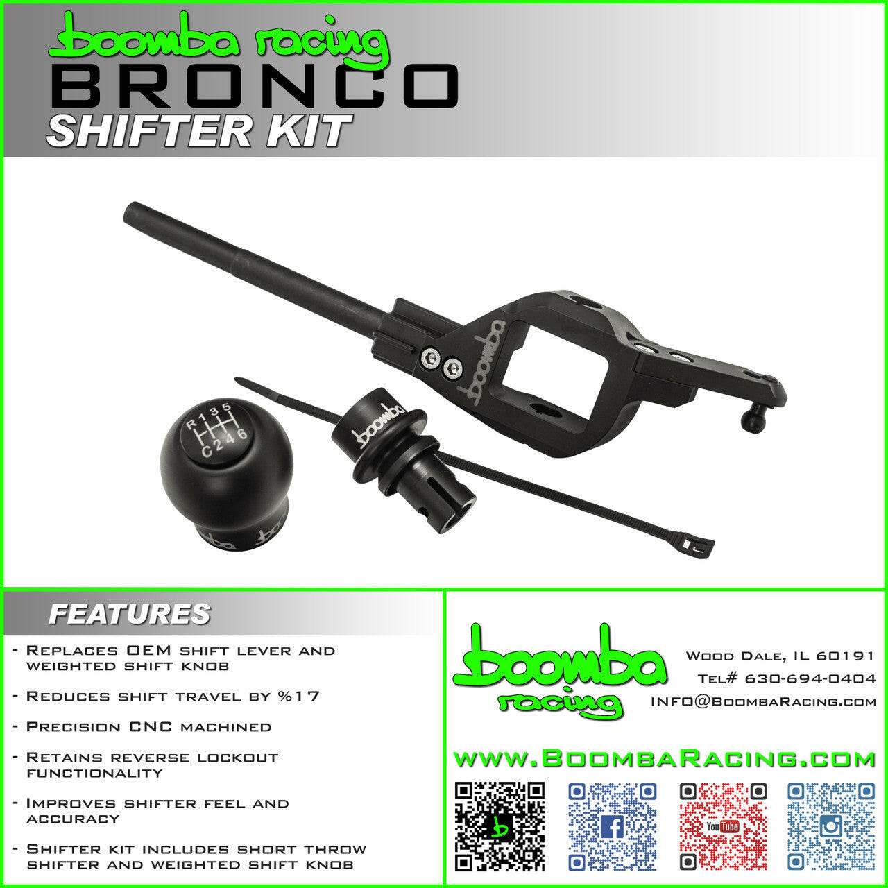 BRONCO SHIFT KIT.
